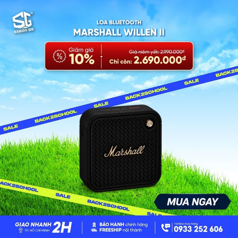 Săn loa Bluetooth giảm đến 20% - Ưu đ&atilde;i Back to School 2026 tại SAIGON HD