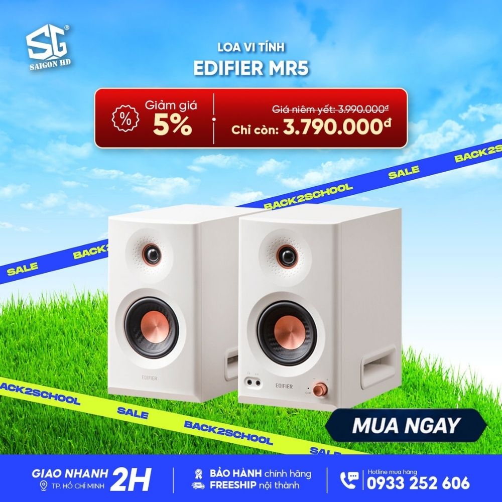Săn loa Bluetooth giảm đến 20% - Ưu đ&atilde;i Back to School 2026 tại SAIGON HD