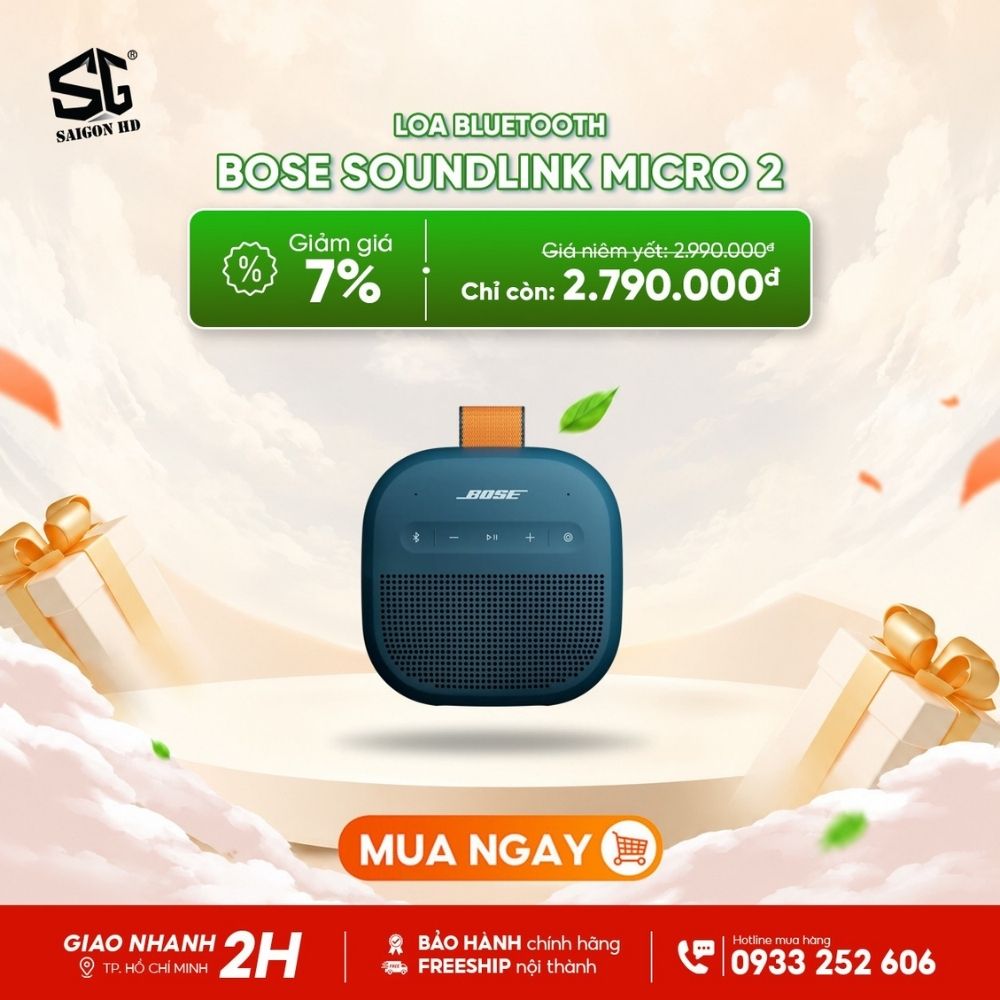 Săn deal Bose đ&oacute;n 20/10 &ndash; Voucher hấp dẫn, qu&agrave; tặng gi&aacute; trị