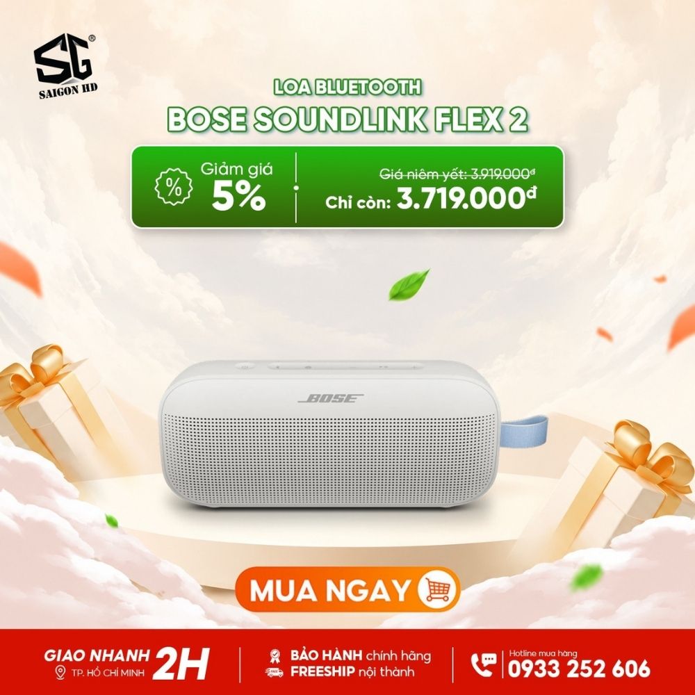 Săn deal Bose đ&oacute;n 20/10 &ndash; Voucher hấp dẫn, qu&agrave; tặng gi&aacute; trị