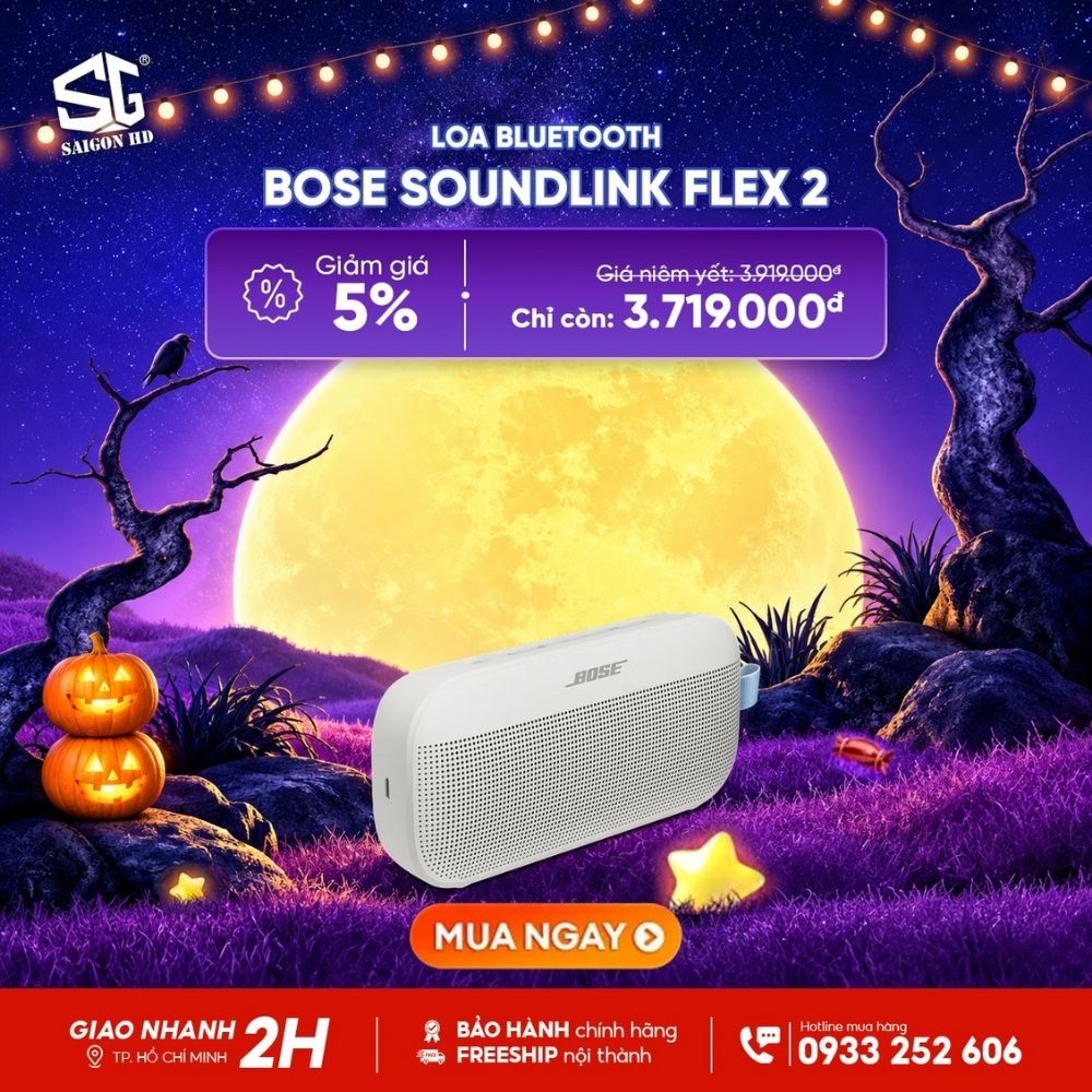 Halloween săn deal Bose &ndash; Giảm đến 50%, qu&agrave; tặng hấp dẫn