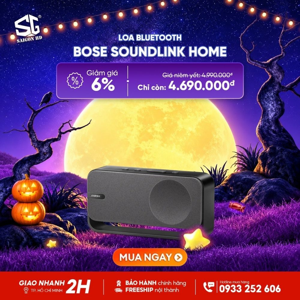 Halloween săn deal Bose &ndash; Giảm đến 50%, qu&agrave; tặng hấp dẫn