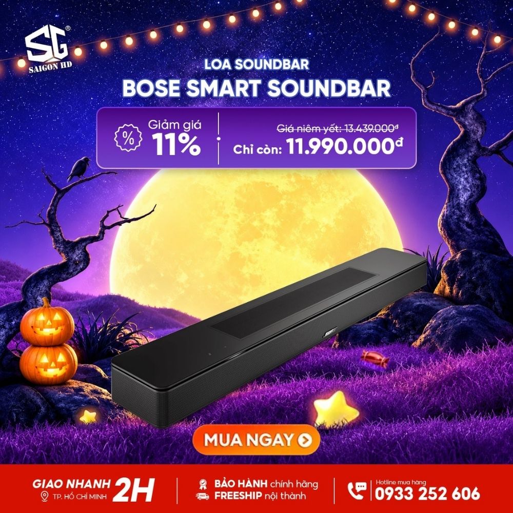 Halloween săn deal Bose &ndash; Giảm đến 50%, qu&agrave; tặng hấp dẫn