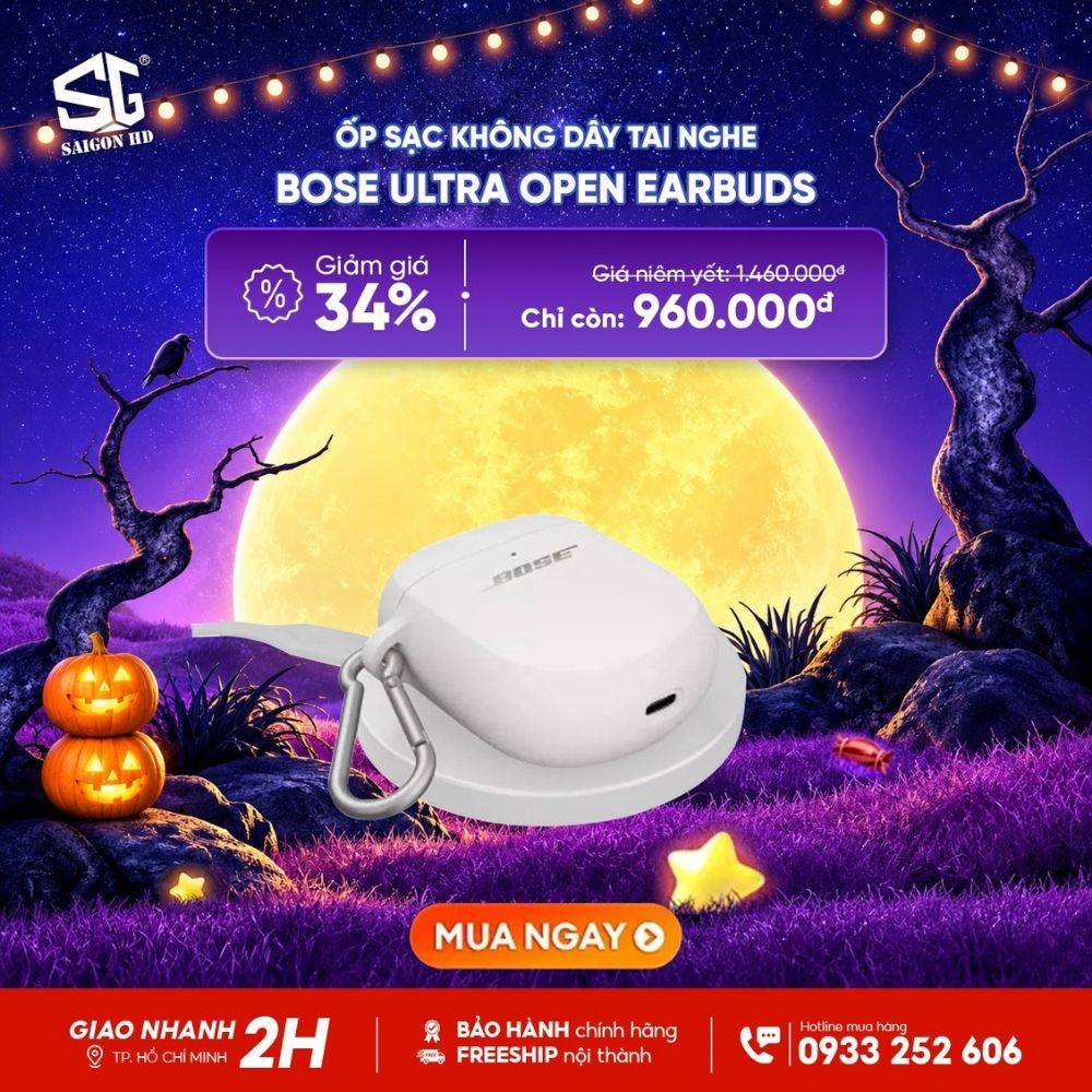 Halloween săn deal Bose &ndash; Giảm đến 50%, qu&agrave; tặng hấp dẫn