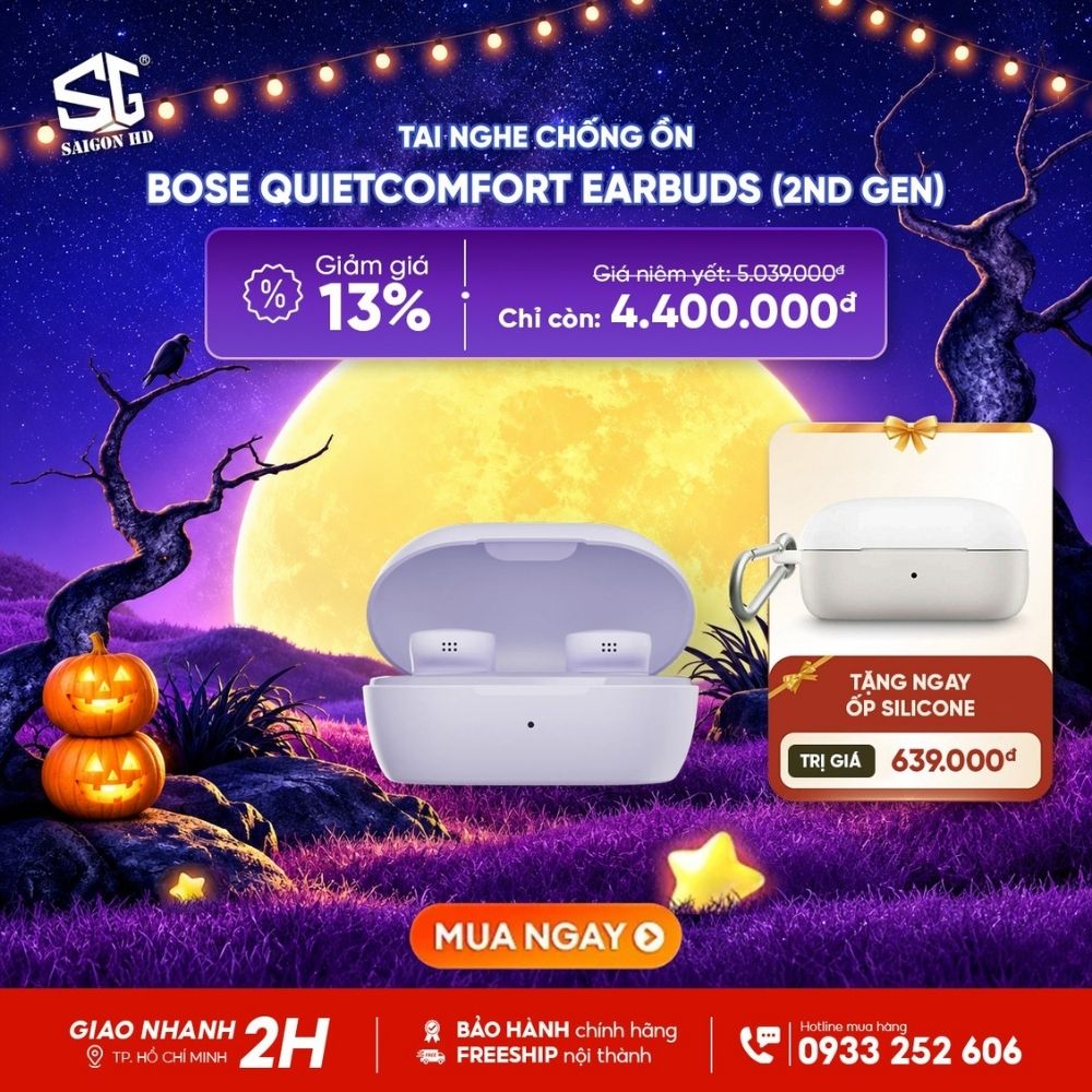 Halloween săn deal Bose &ndash; Giảm đến 50%, qu&agrave; tặng hấp dẫn
