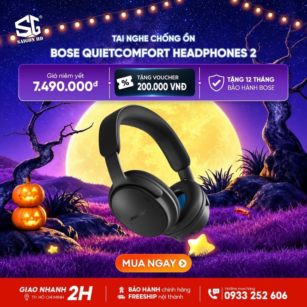 Halloween săn deal Bose &ndash; Giảm đến 50%, qu&agrave; tặng hấp dẫn