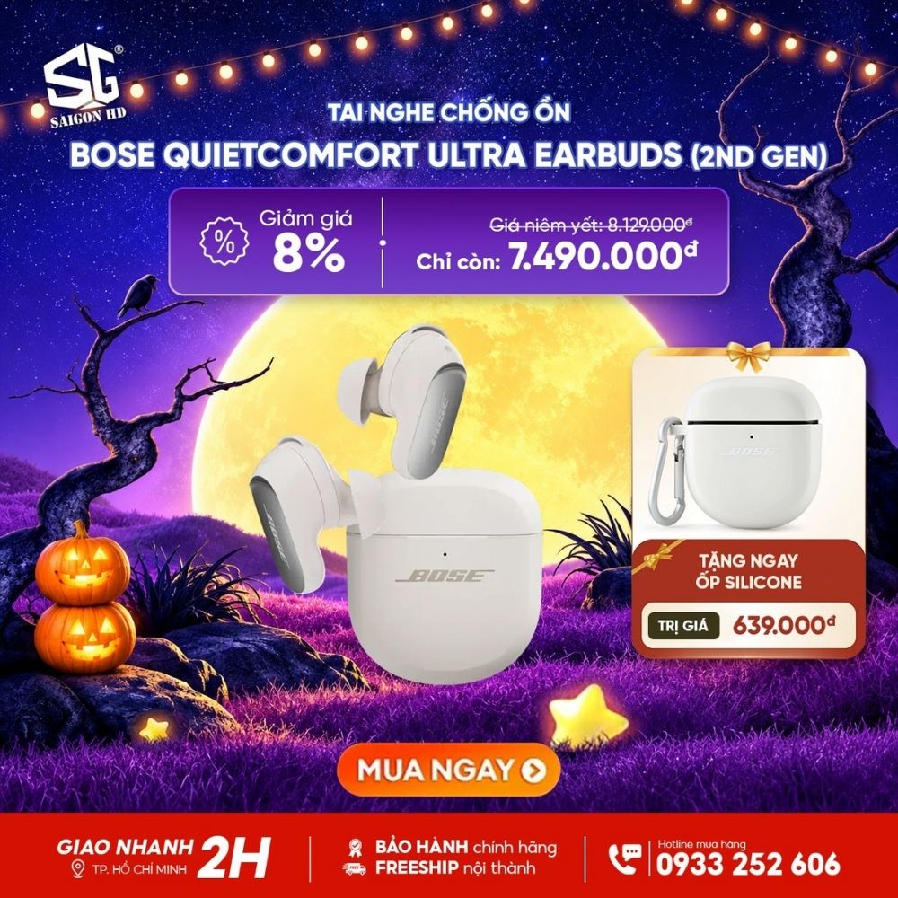 Halloween săn deal Bose &ndash; Giảm đến 50%, qu&agrave; tặng hấp dẫn
