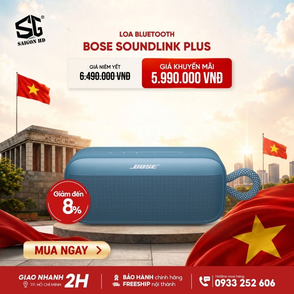 Mừng Quốc Kh&aacute;nh &ndash; Deal ngập tr&agrave;n, đại tiệc ưu đ&atilde;i Bose tại SAIGON HD