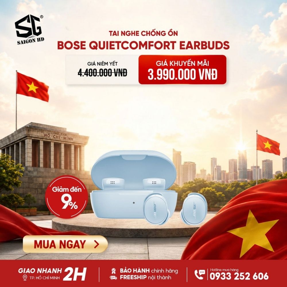 Mừng Quốc Kh&aacute;nh &ndash; Deal ngập tr&agrave;n, đại tiệc ưu đ&atilde;i Bose tại SAIGON HD