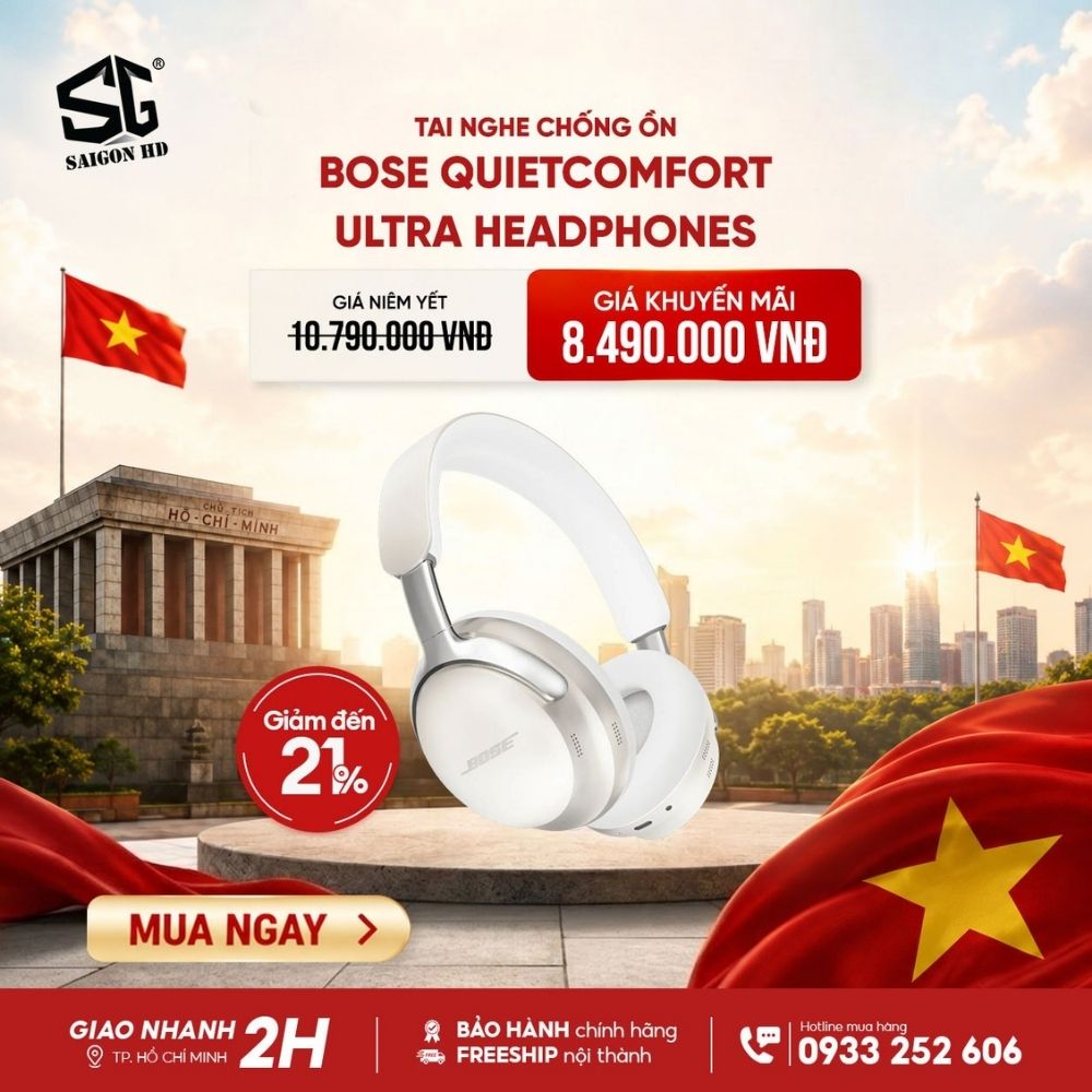 Mừng Quốc Kh&aacute;nh &ndash; Deal ngập tr&agrave;n, đại tiệc ưu đ&atilde;i Bose tại SAIGON HD