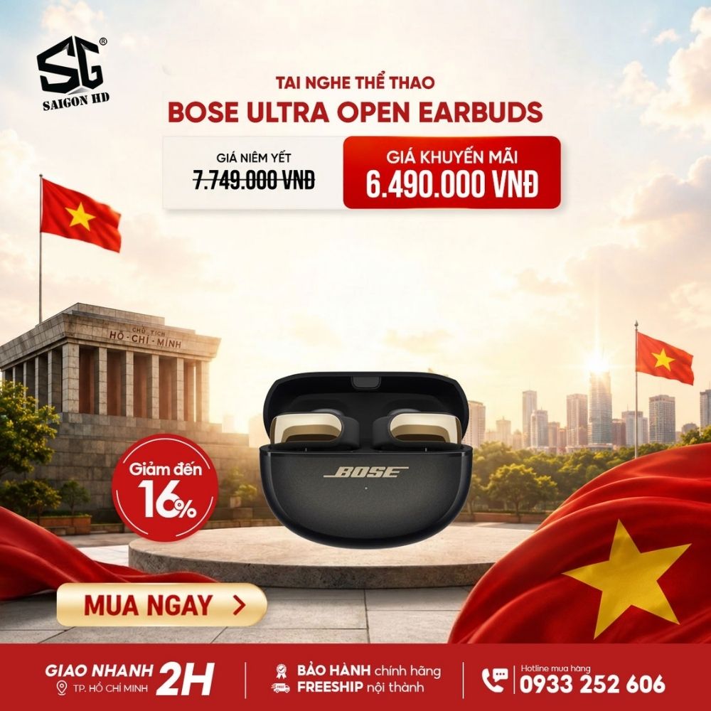 Mừng Quốc Kh&aacute;nh &ndash; Deal ngập tr&agrave;n, đại tiệc ưu đ&atilde;i Bose tại SAIGON HD