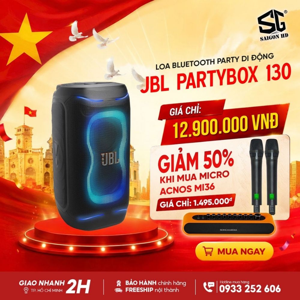 Mừng đại lễ 2/9 &ndash; Săn deal JBL Party, ưu đ&atilde;i cực hấp dẫn