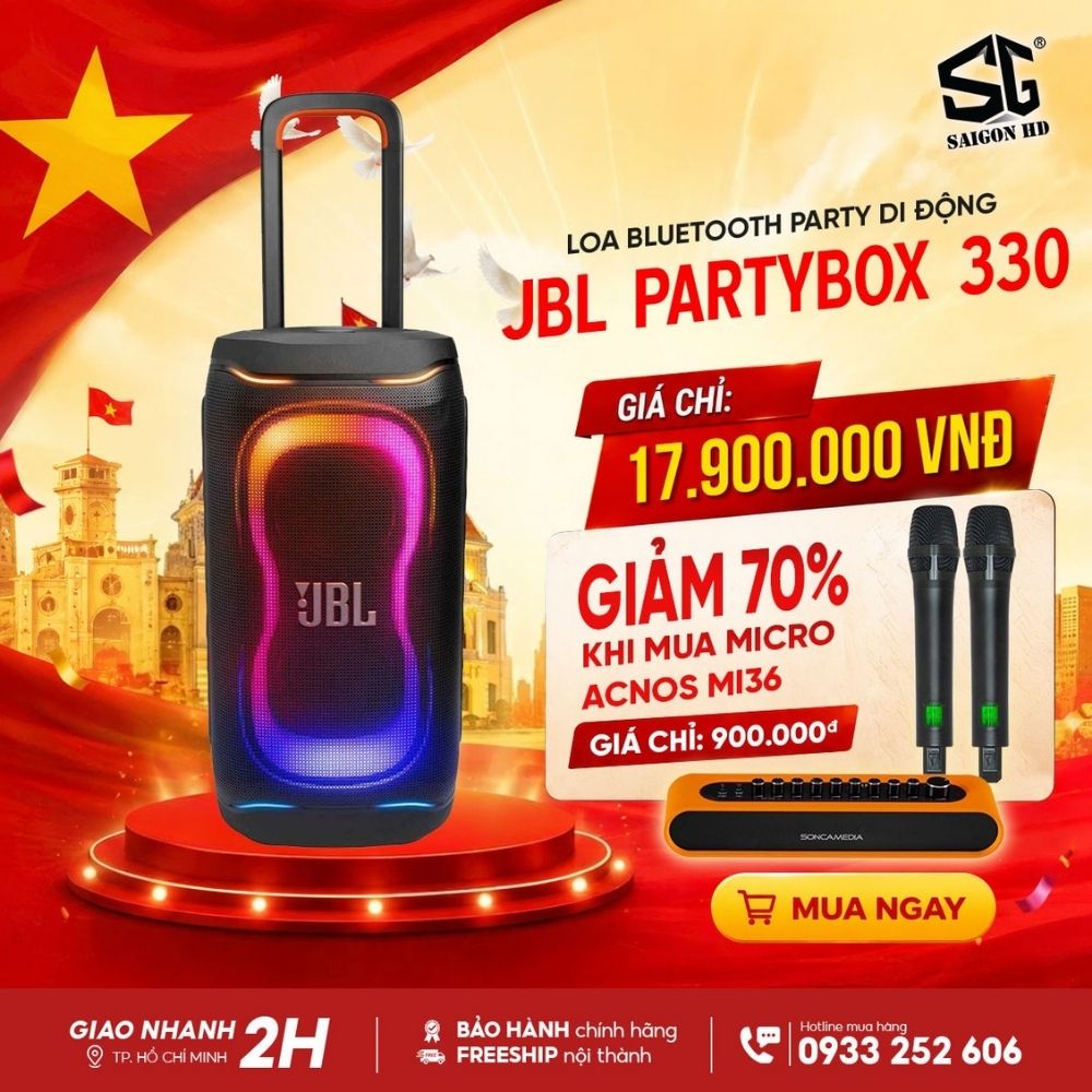 Mừng đại lễ 2/9 &ndash; Săn deal JBL Party, ưu đ&atilde;i cực hấp dẫn