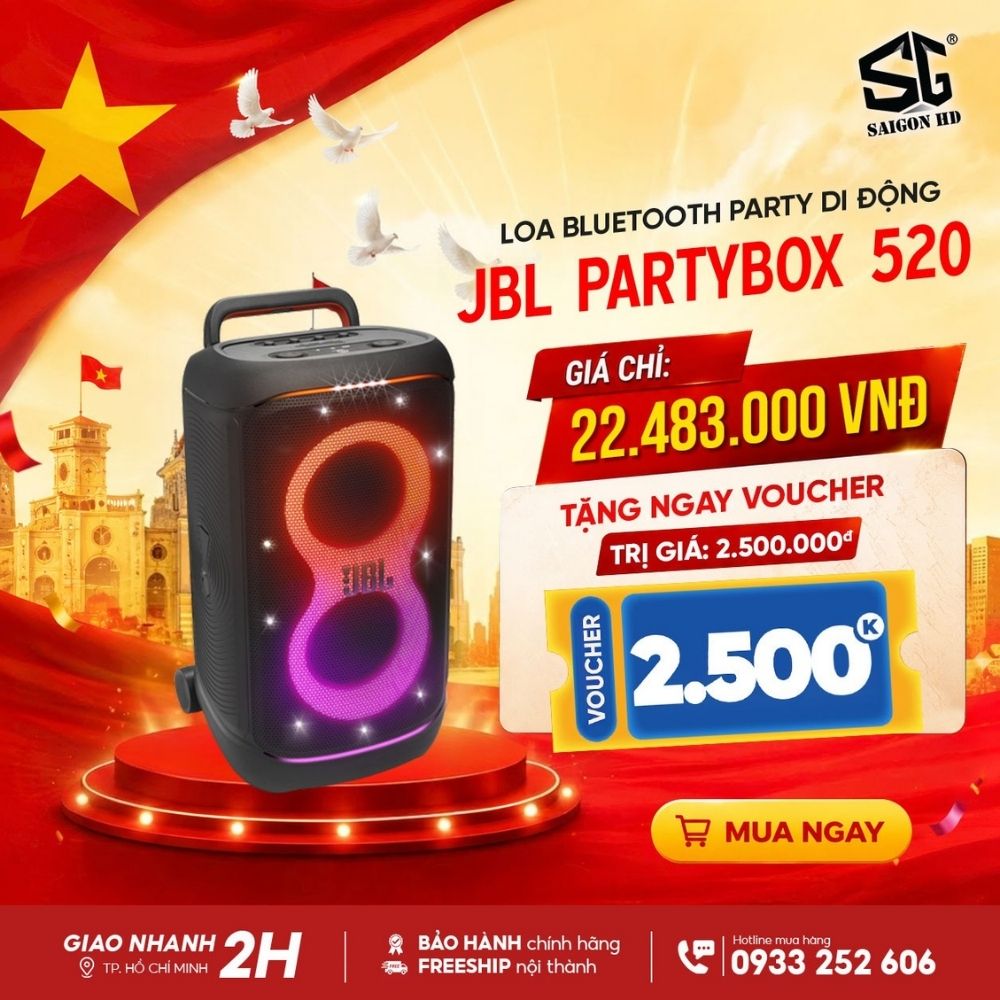Mừng đại lễ 2/9 &ndash; Săn deal JBL Party, ưu đ&atilde;i cực hấp dẫn