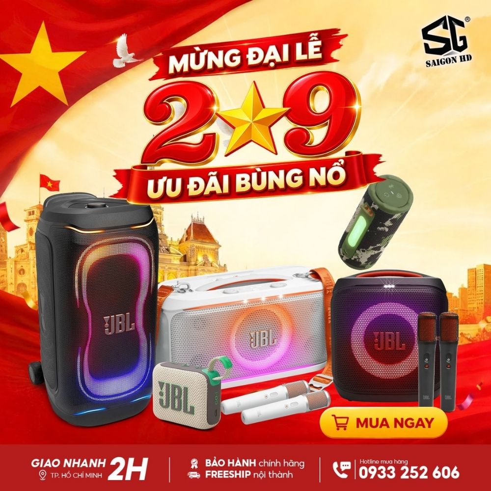 Mừng đại lễ 2/9 &ndash; Săn deal JBL Party, ưu đ&atilde;i cực hấp dẫn