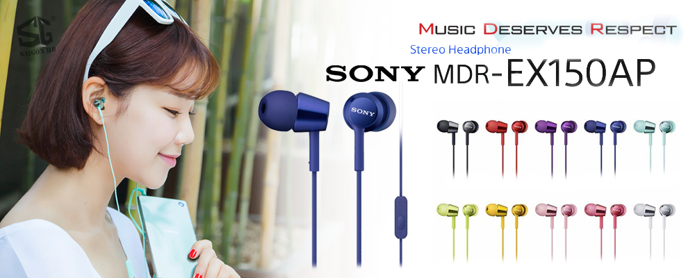 SONY MDR EX150AP 