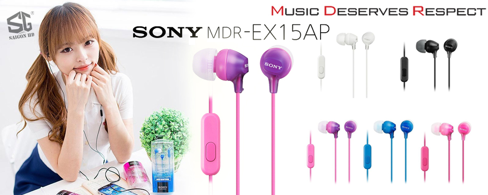 SONY MDR EX15AP 