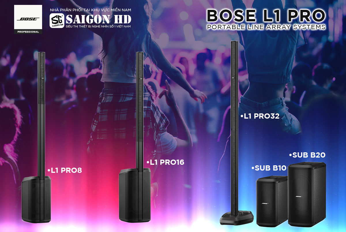 GIỚI THIỆU DÒNG LOA PORTABLE LINE ARRAY 