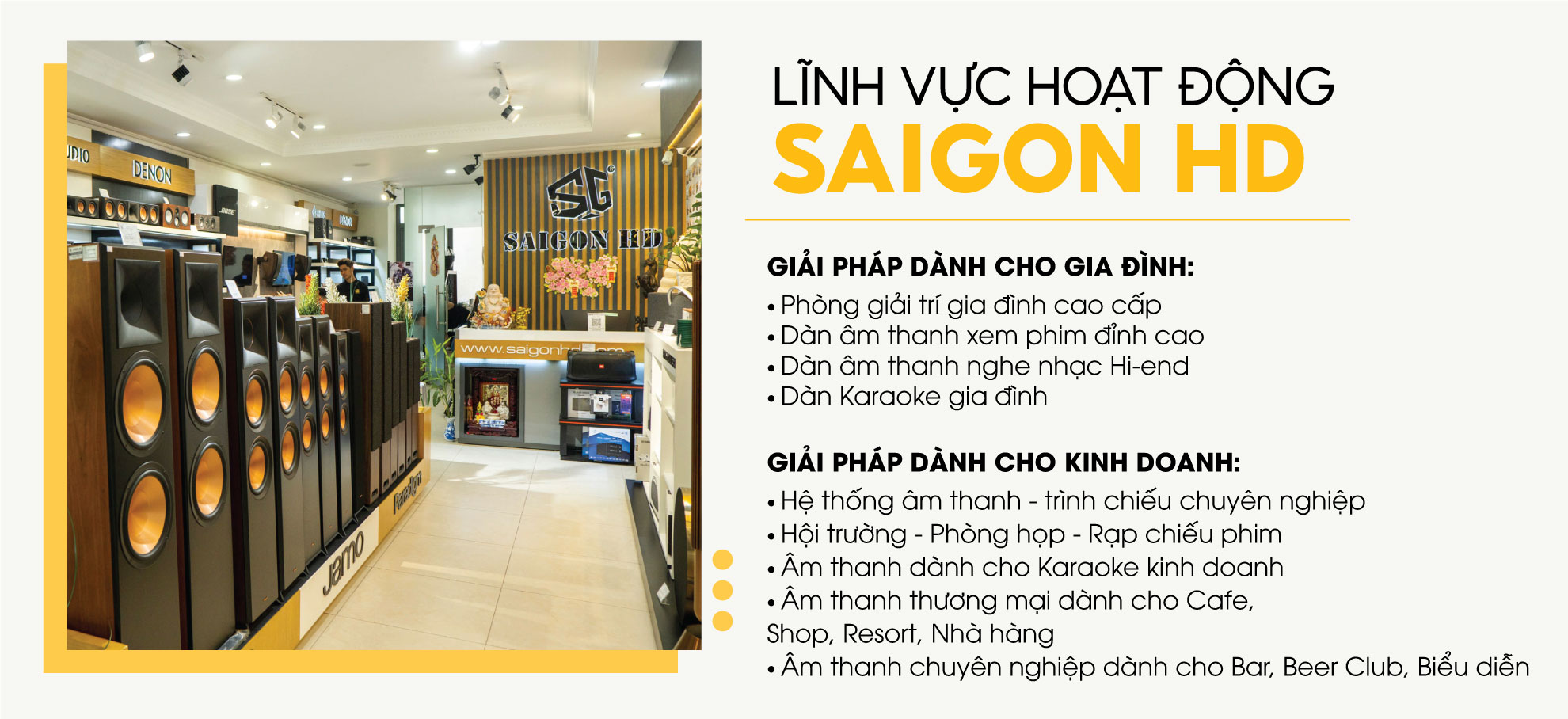 SAIGON HD - Đẳng cấp phòng giải trí tại gia