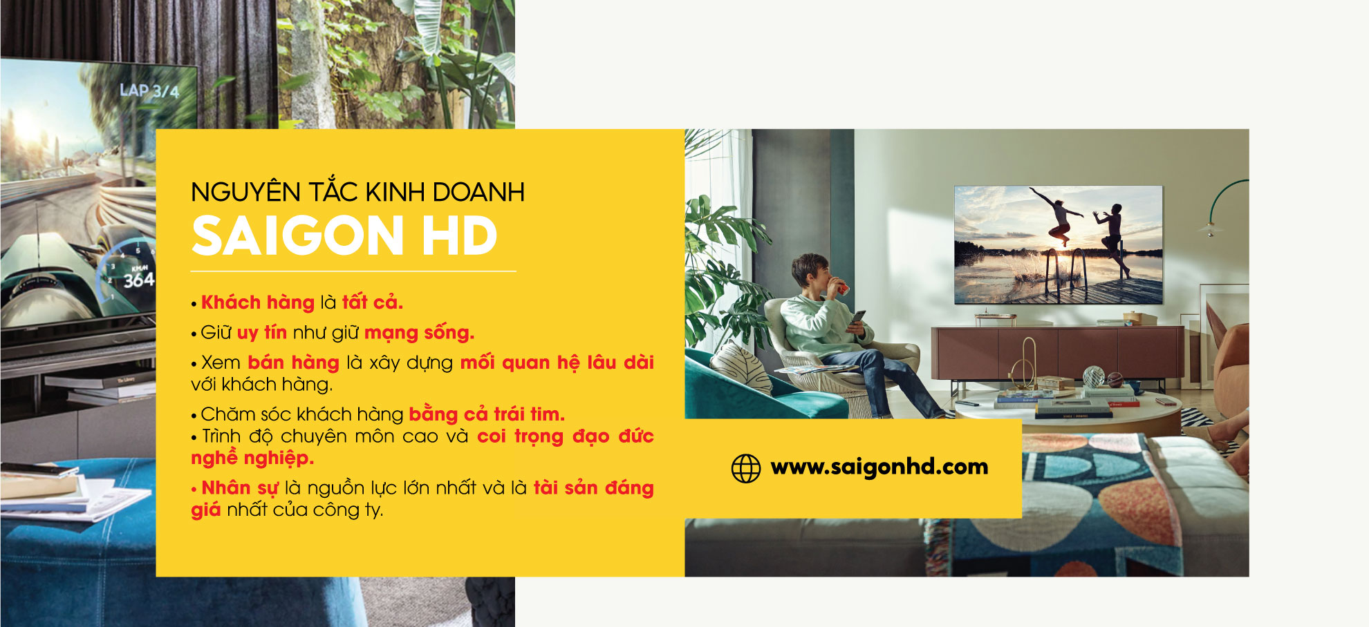 SAIGON HD - Đẳng cấp phòng giải trí tại gia